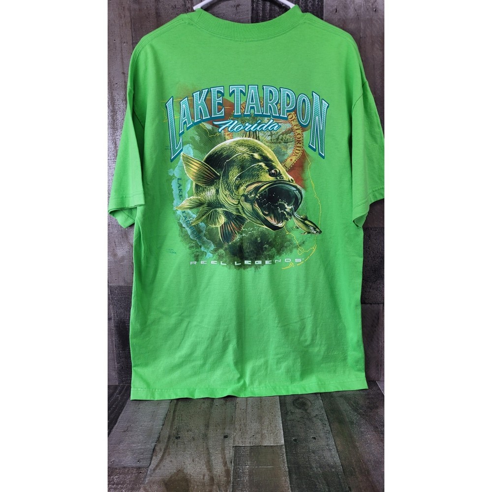 reel Legends Lake Tarpon Florida Fishing Adult Size Large New